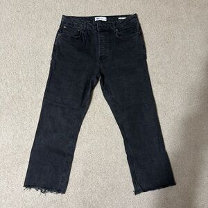 Zara Black Straight Leg Women's Jeans